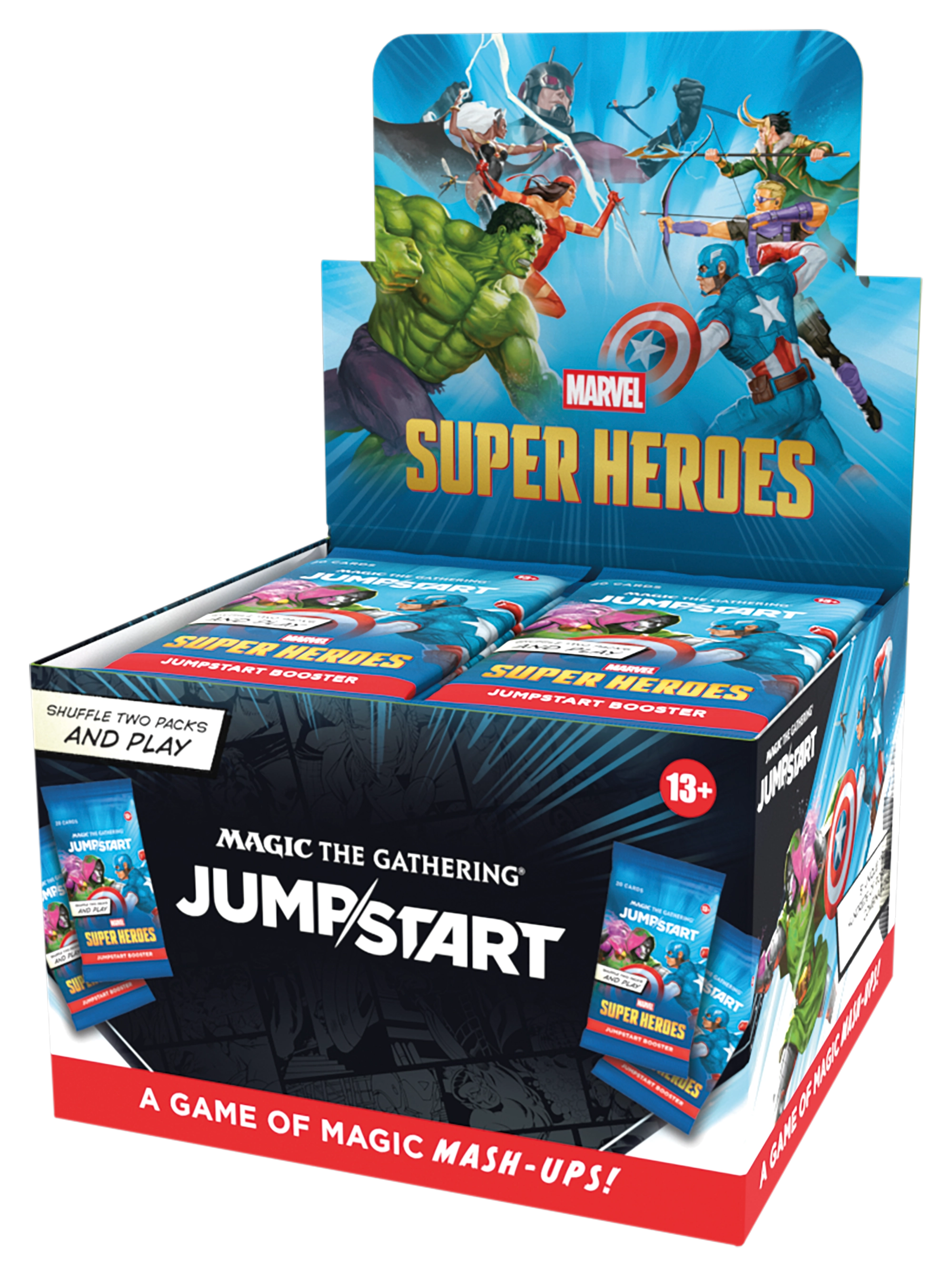 Magic: The Gathering Marvel Super Heroes Jumpstart Booster Box